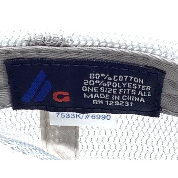 Ohio Distressed Trucker Hat Buffalo Plaid Patch Design Adjustable Mesh Back 0S - Picture 3 of 8